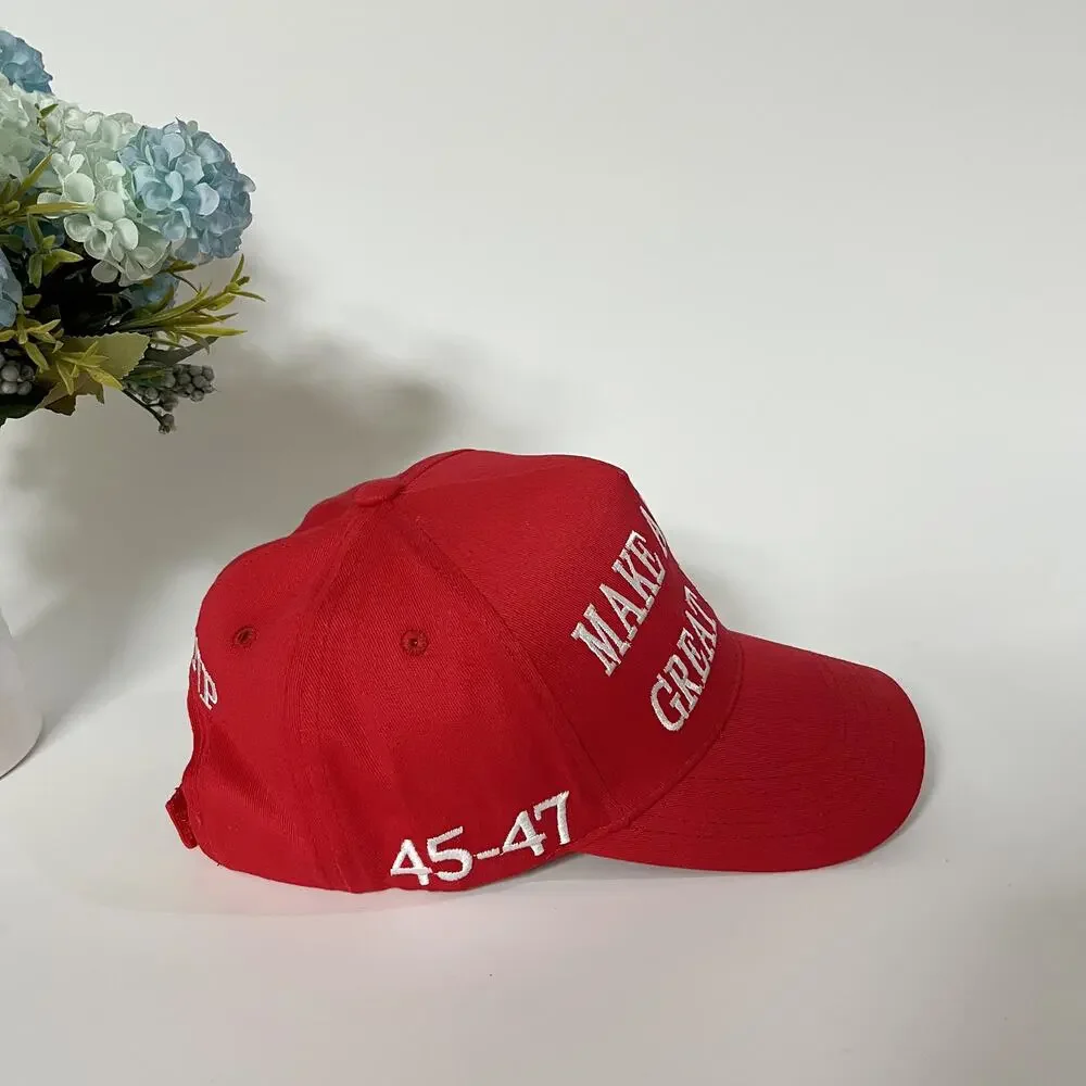 Donald Trump MAGA Hat Embroidered Adjustable Baseball Cap US